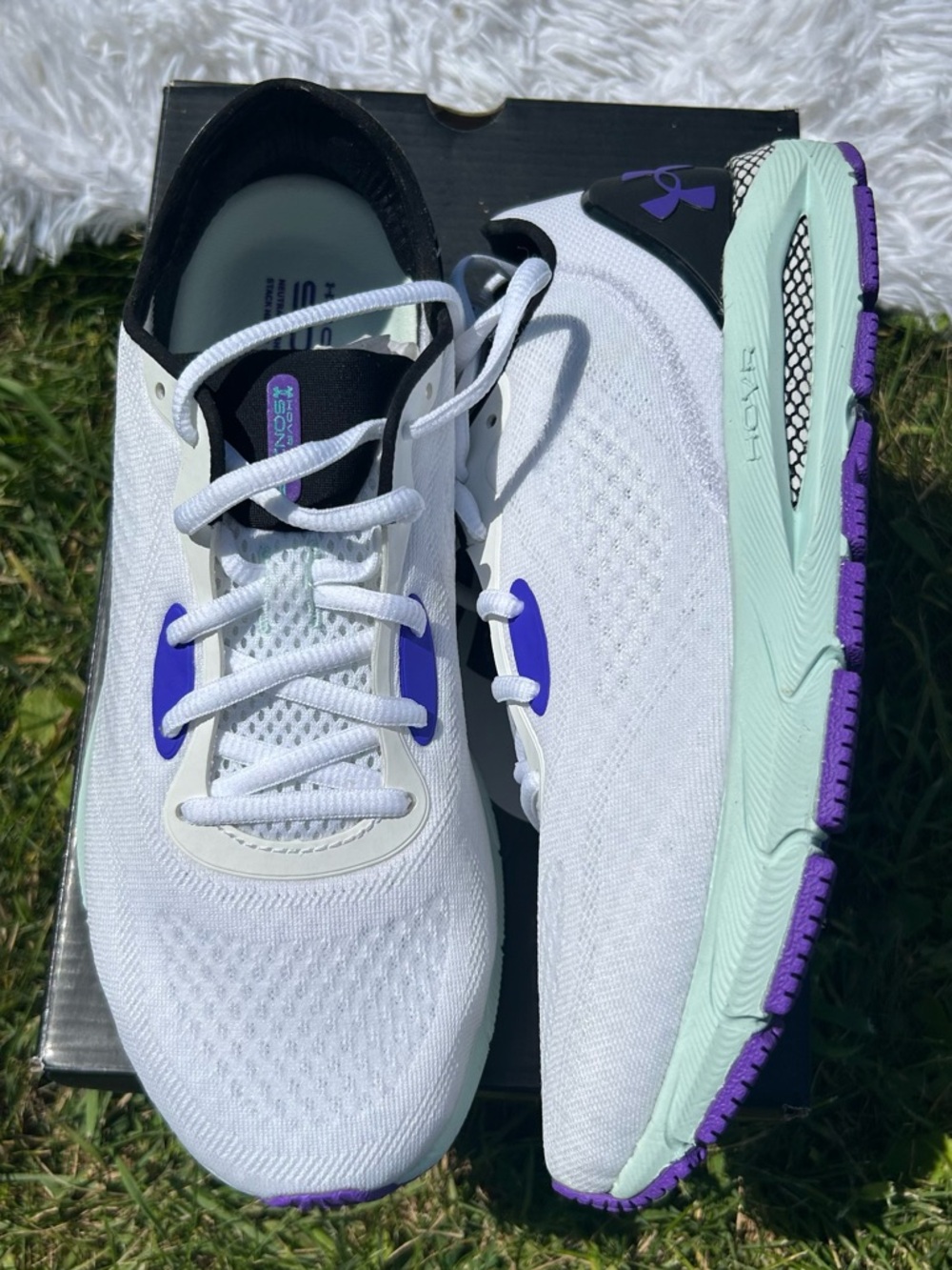 Under Armour UA HOVR Sonic 5 Running Shoes Women's Size 9 New in Box - Picture 2 of 16